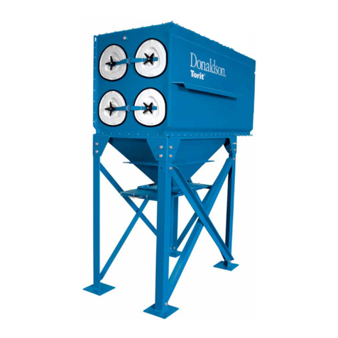 Donaldson Torit Downflo II DFT 2-4 Installation and operation manual