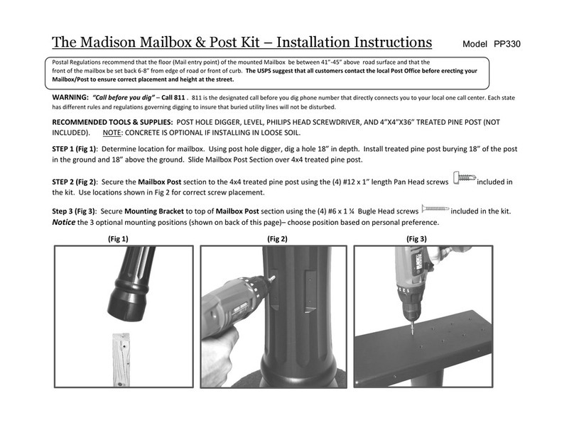 Creative Solutions PP330 installation instructions