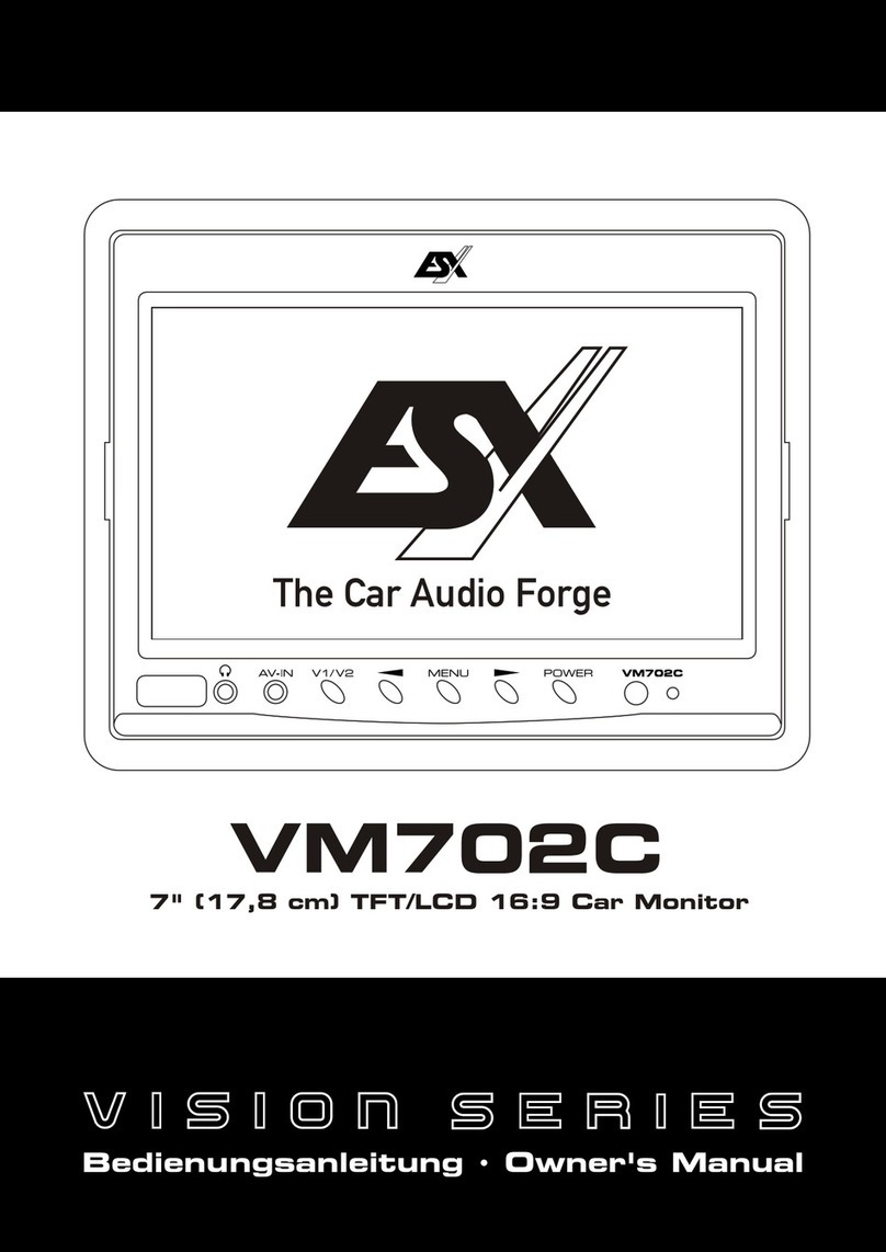 ESX VM702C User manual