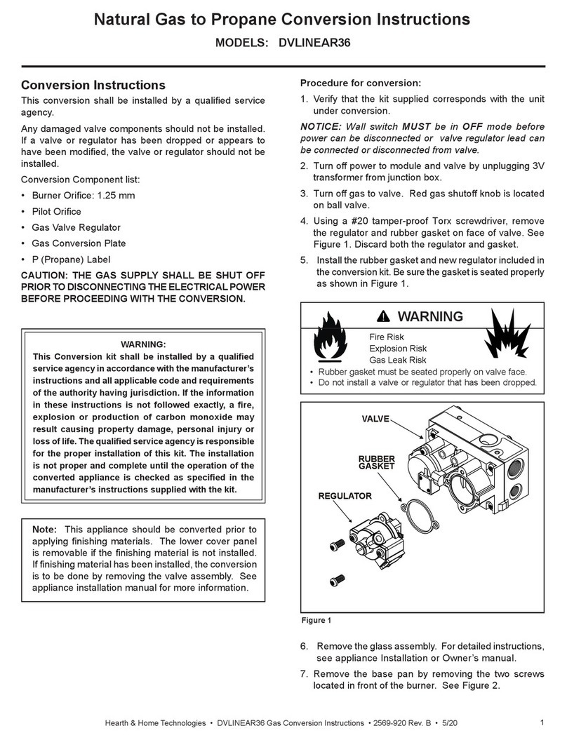 Napoleon DVLINEAR36 User manual Napoleon DVLINEAR36 User manual