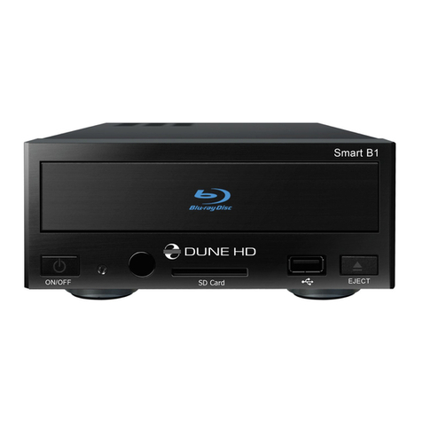 Dune HD Smart B1 User manual