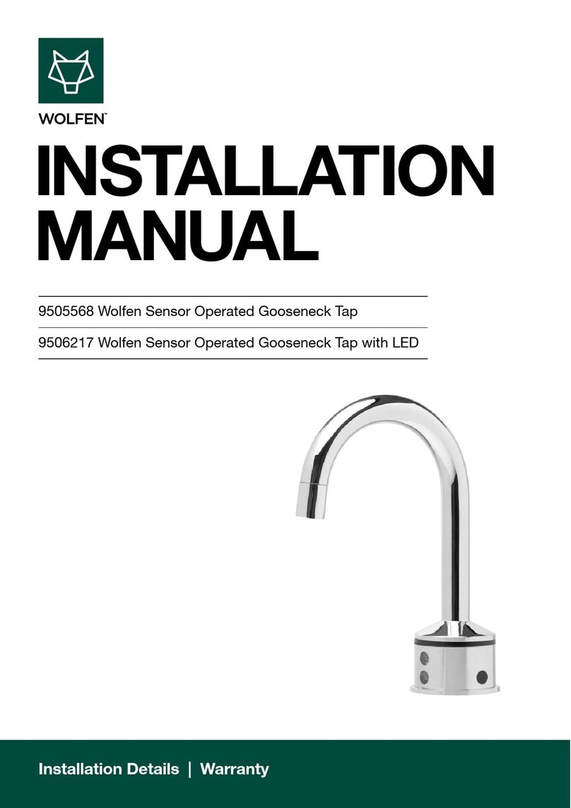 Wolfen 9505568 installation manual