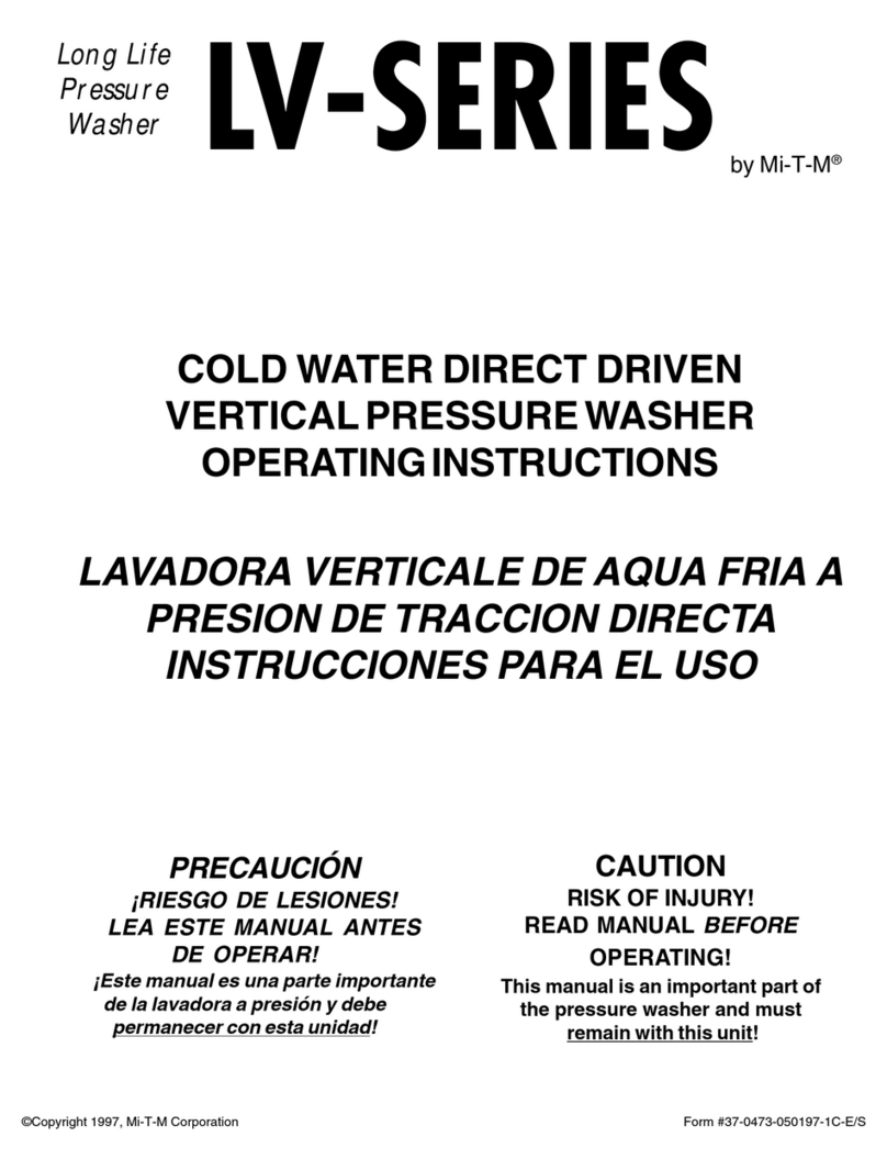 Mi-T-M Long Life Vertical LV Series User manual