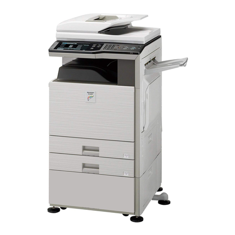 Sharp MX-2600G Installation and operating manual