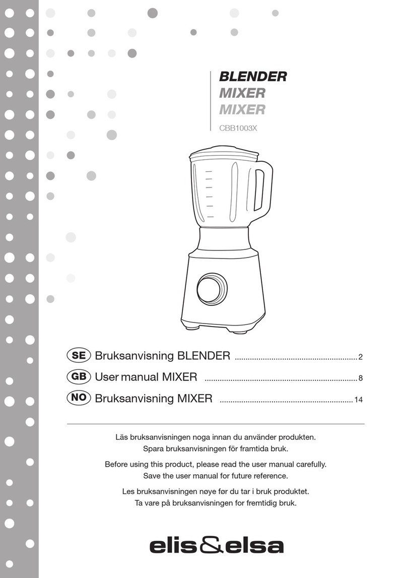 ELIS&ELSA CBB1003X user manual