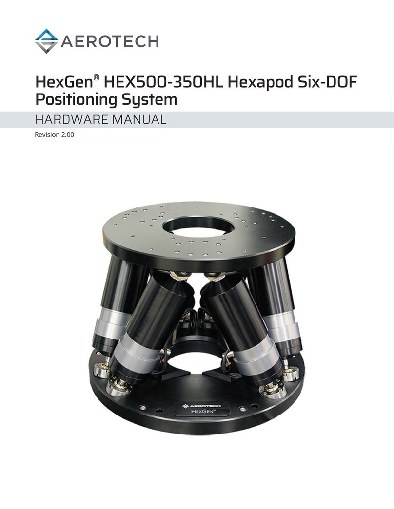 Aerotech HexGen HEX500-350HL Hardware manual