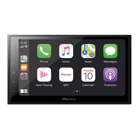 Pioneer Siriusxm DMH-2600NEX installation manual