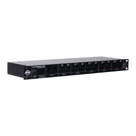 ADJ D4 BRANCH RM user manual