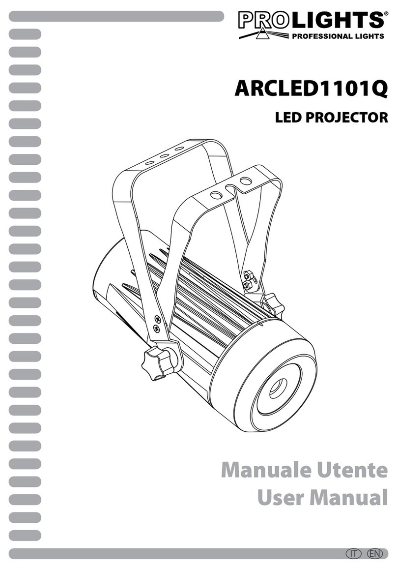ProLights ARCLED1101Q user manual