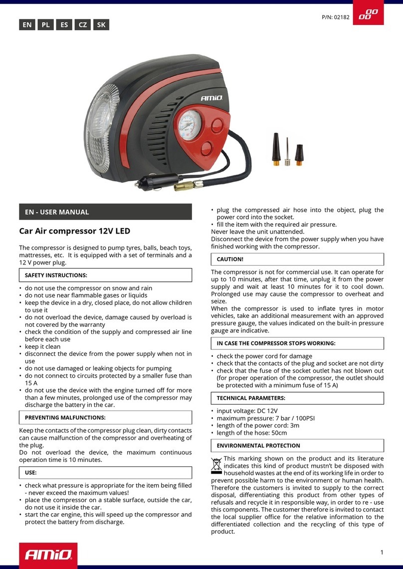 AMiO ACOMP-08 user manual