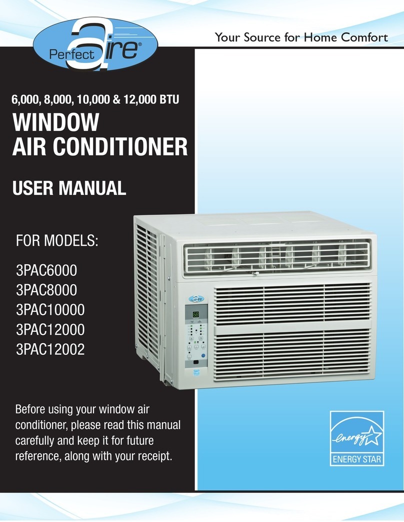 Perfect Aire 3PAC6000 User manual