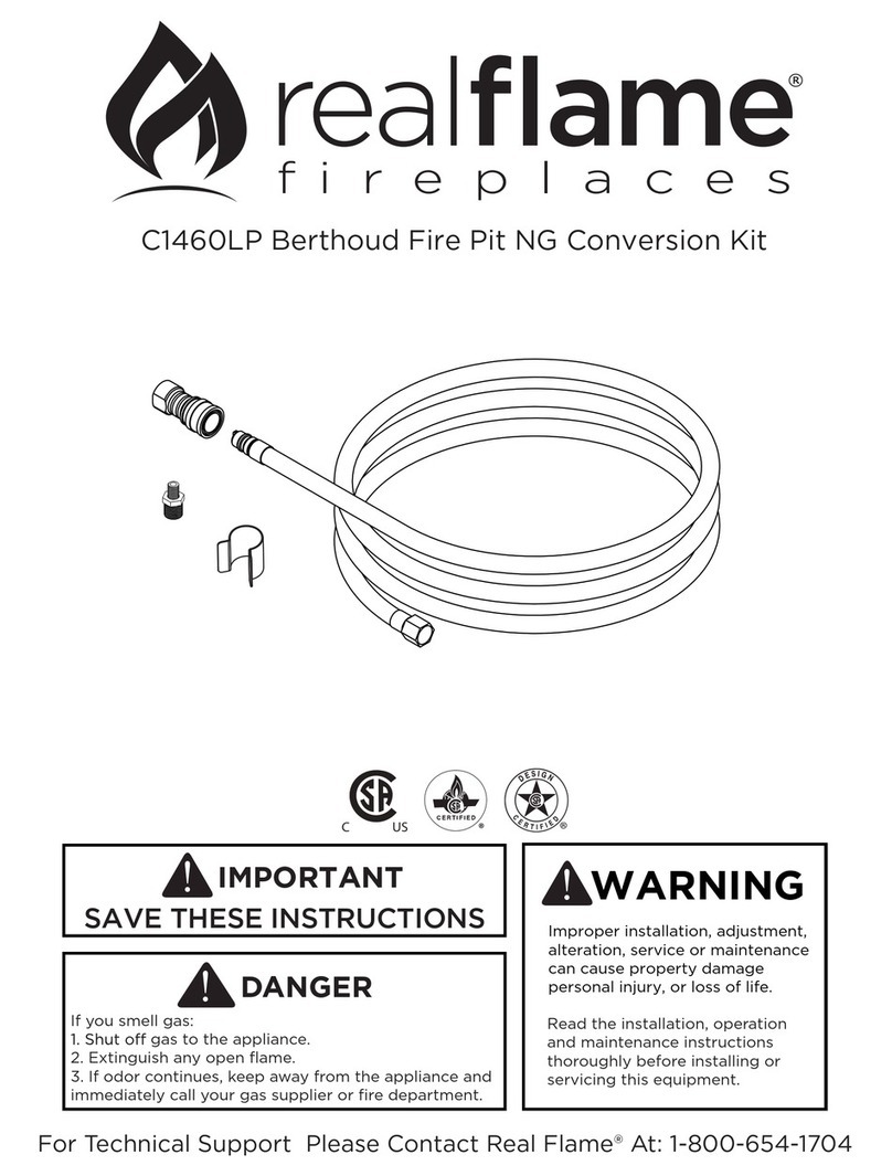 RealFlame C1460LP manual