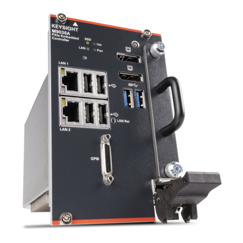 Keysight Technologies M9035A Startup guide Keysight Technologies M9035A Startup guide