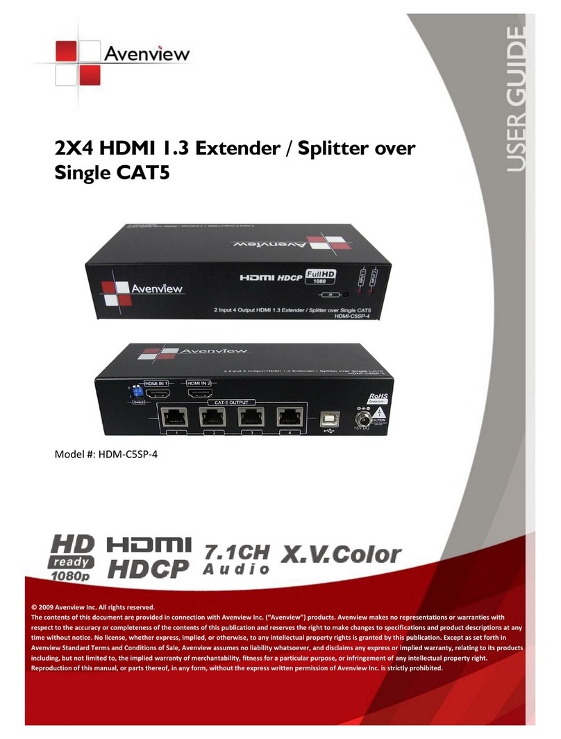 Avenview HDM-C5SP-4 user guide