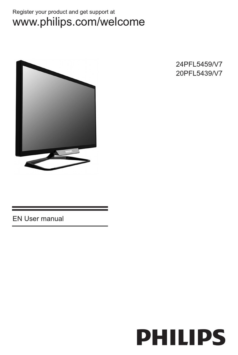 Philips 24PFL5459/V7 User manual