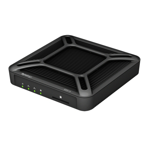 Synology EDS14 Quick installation guide