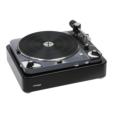 THORENS TD 124 DD User manual THORENS TD 124 DD User manual