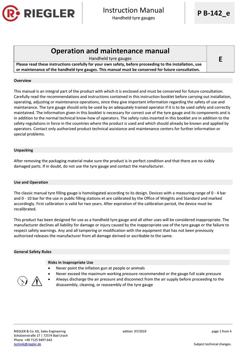 RIEGLER 114543 User manual
