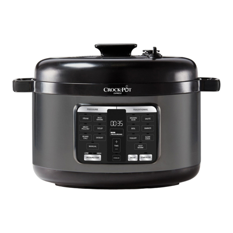 Crock-Pot EXPRESS CPE500 User manual