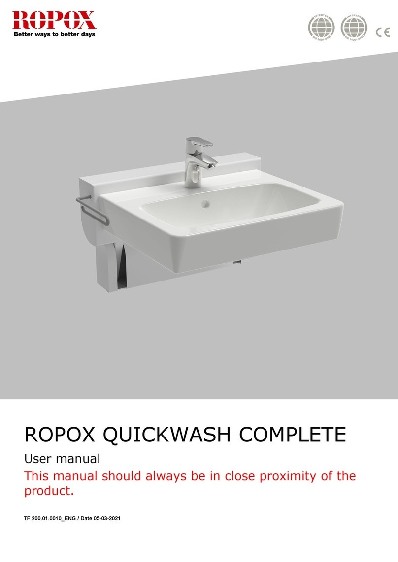 Ropox QUICKWASH COMPLETE User manual