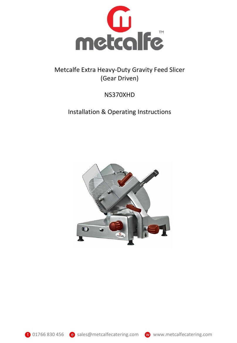 Metcalfe NS370XHD Installation & operating instructions