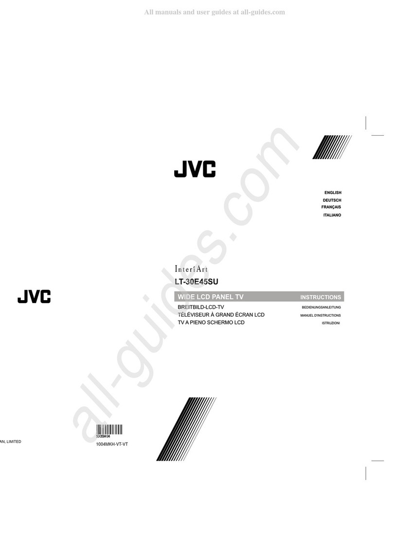 JVC InteriArt LT-30E45SU User manual