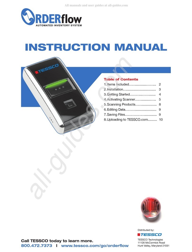 TESSCO ORDERflow instruction manual