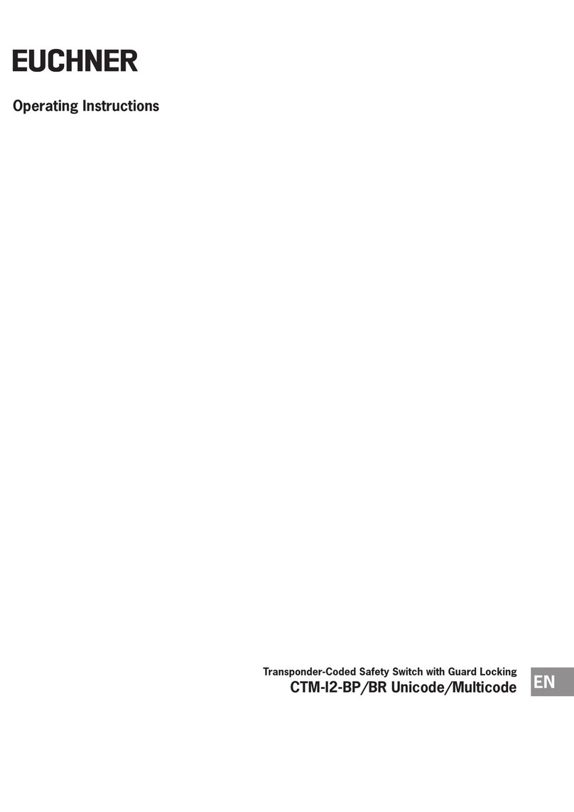 EUCHNER CTM-I2-BP operating instructions