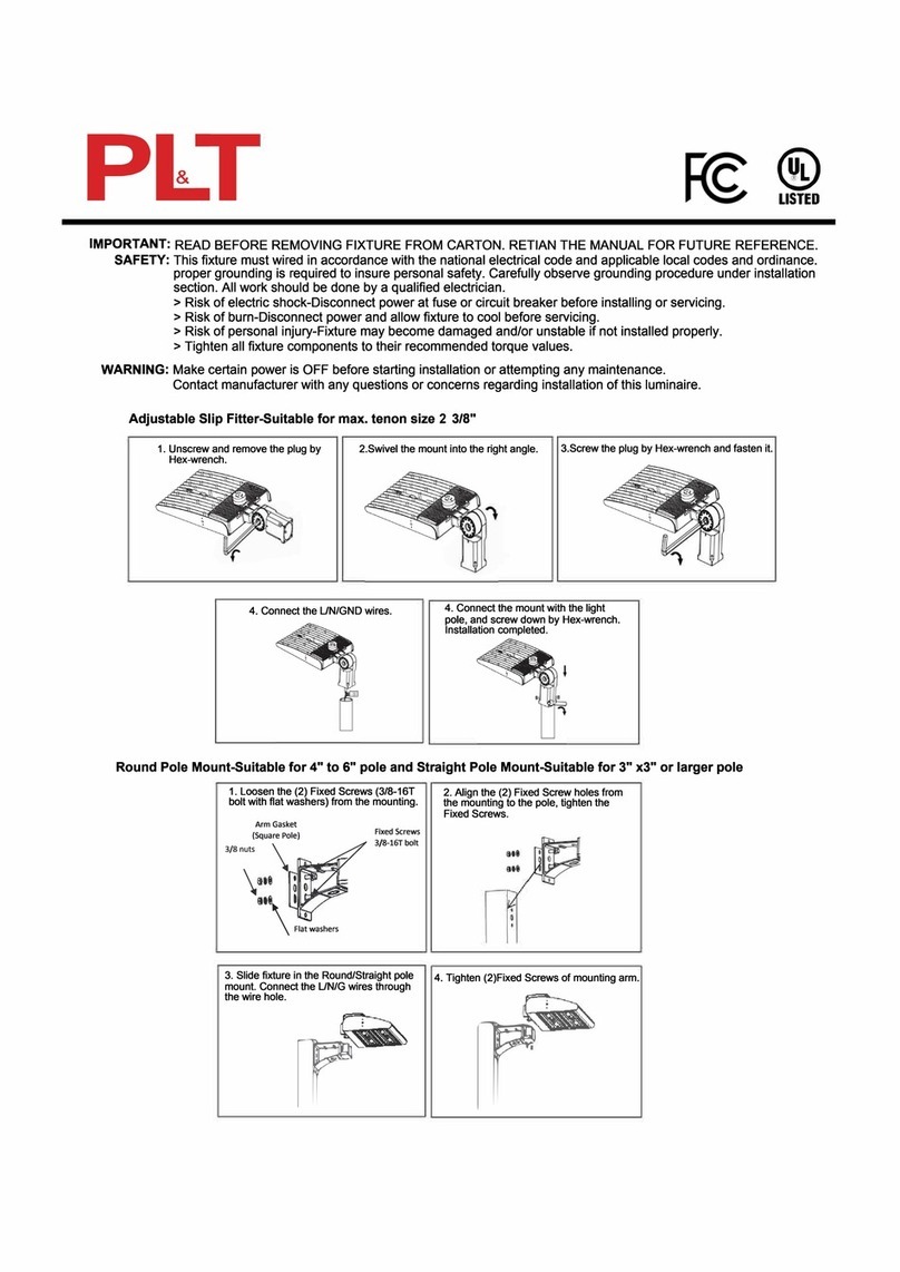 PL&T PLT-11562 manual