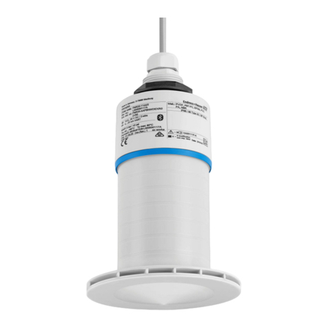 Endress+Hauser Micropilot FMR20 Manual