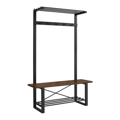 Walker Edison HT72URB Assembly instructions