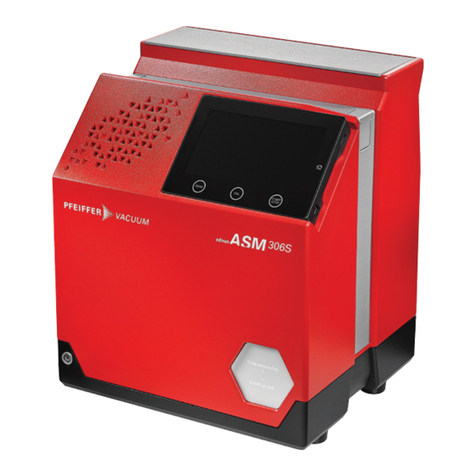 Pfeiffer Vacuum ASM 306S Manual