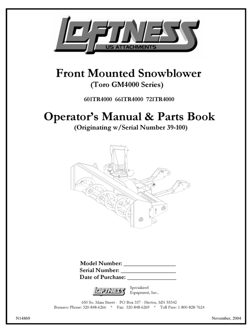 LOFTNESS GM4000 Series User manual