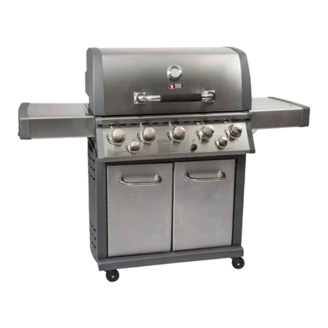 Mayer Barbecue ZUNDA MGG-1502 S MASTER Assembly instructions