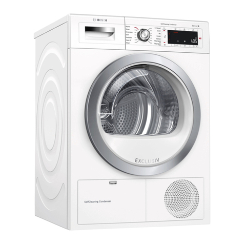 Bosch WTWH759PSN User manual