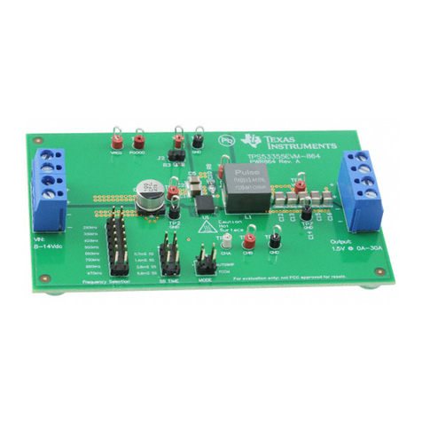 Texas Instruments TPS53355EVM-864 user guide