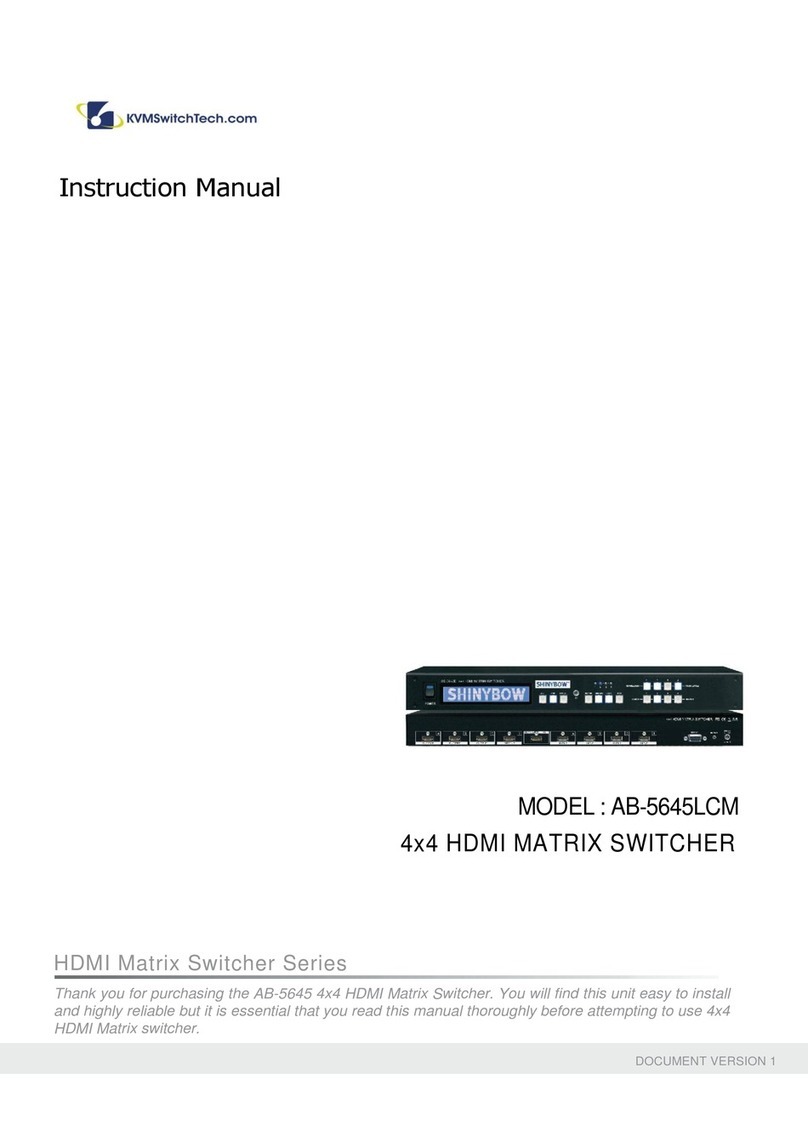 KVMSwitchTech AB-5645LCM instruction manual