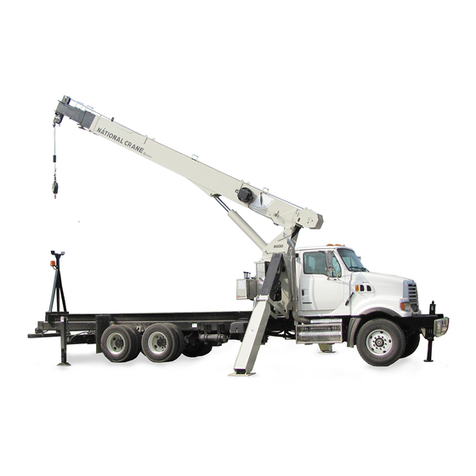 Manitowoc National Crane 800D Operating manual