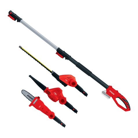 sunjoe GTS4001C-LT-RM Operator's manual
