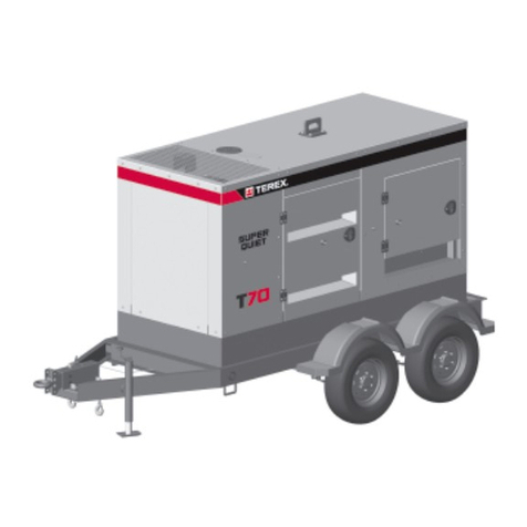 Terex T70C Operator's manual