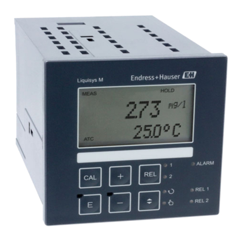 Endress+Hauser Liquisys M COM 223 F User manual