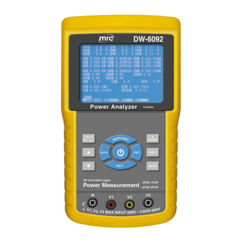 MRC DW-6092 User manual