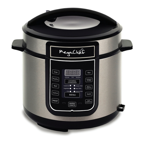 MegaChef MCPR100A User manual
