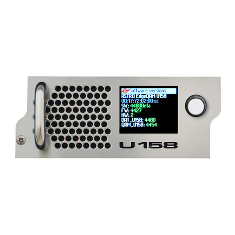ASTRO U 158 operating manual