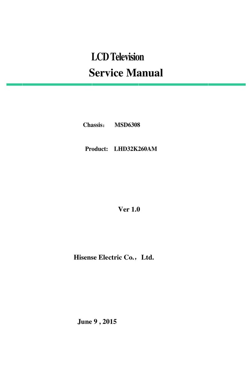 Hisense LHD32K260AM Service manual