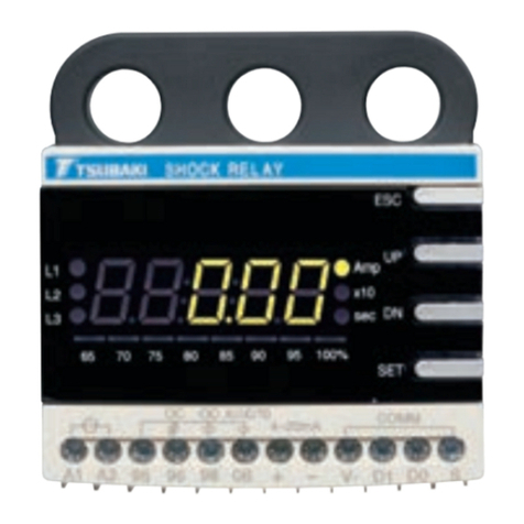 Tsubaki SHOCK RELAY TSBSC Series instruction manual