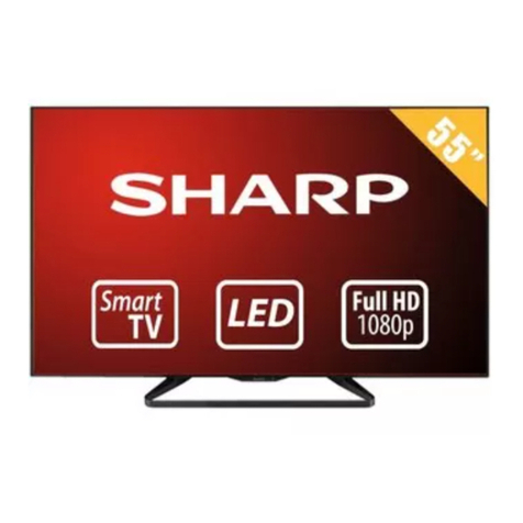 Sharp LC-55LE541U User manual