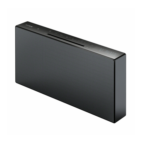 Sony CMT-X3CD User manual