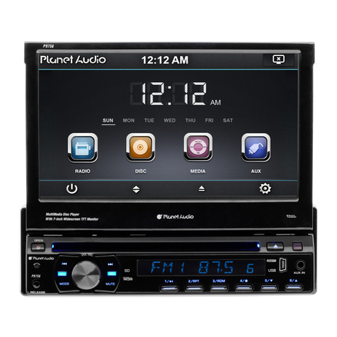 Planet Audio P9756 user manual