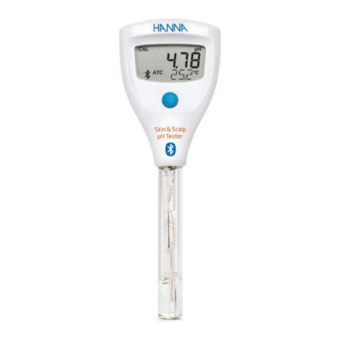 Hanna Instruments HALO 2 HI9810372 User manual Hanna Instruments HALO 2 HI9810372 User manual